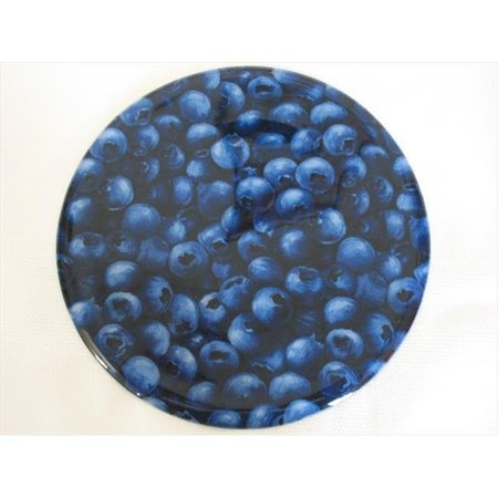 ANDREAS Andreas JO-927 Blueberry Round Silicone Mat Jar Opener - Pack of 3 trivets JO-927